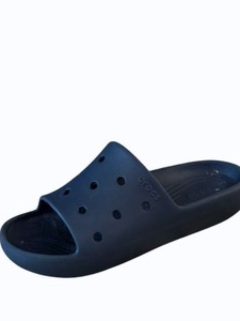 Crocs Blue Slides Womens 9 Mens 7